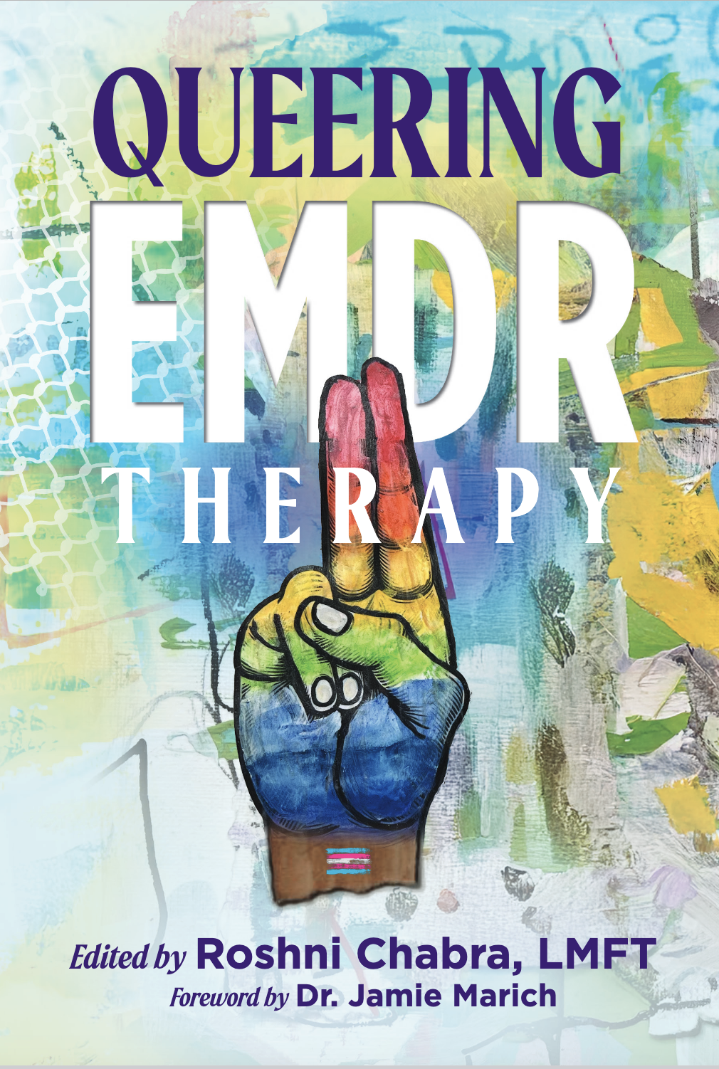 Book cover of Queering EMDR Therapy